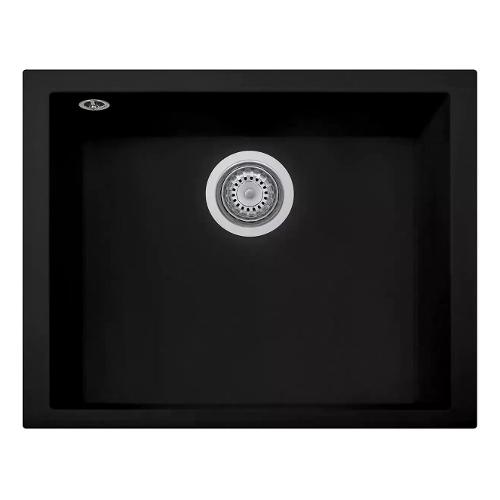 Lavello 1 vasca (60x44cm) CUBE Deep Black Opaco ON6010STN6