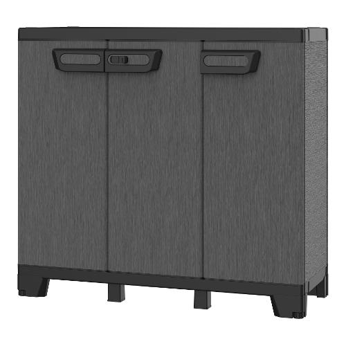 ARDESIA CAB 102B Armadio plastica 3 Ante battenti (100cm) Mobile KIT