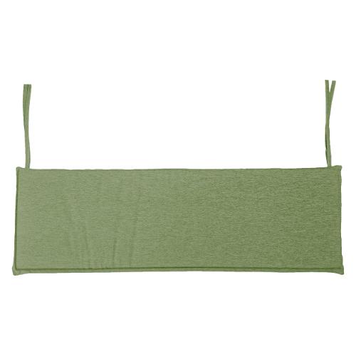 Cuscino panca misto cotone 3 posti Verde 44 (148x45x3,5cm) Sfoderabile