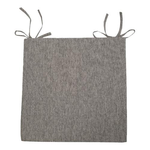 Cuscino seduta misto cotone Fascia Grigio chiaro 16 (43x43x5cm) Sfoderabile