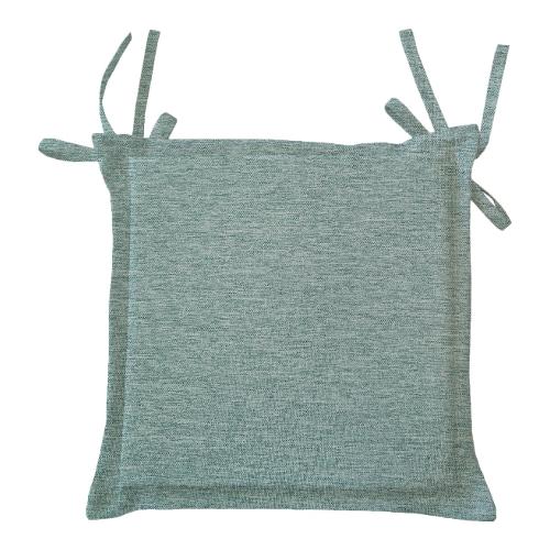 Cuscino seduta misto cotone Acqua 16 (42x42x4cm) Sfoderabile