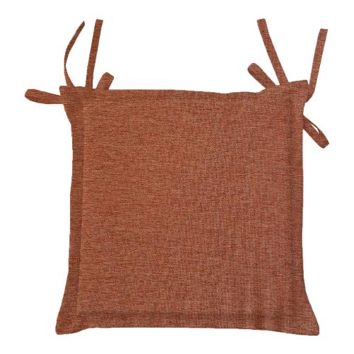 Cuscino seduta misto cotone Carota 29 (42x42x4cm) Sfoderabile