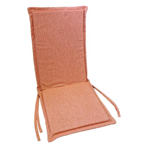 Cuscino poltrona misto cotone Dinner Carota 29 (38x88x3,5cm) Sfoderabile