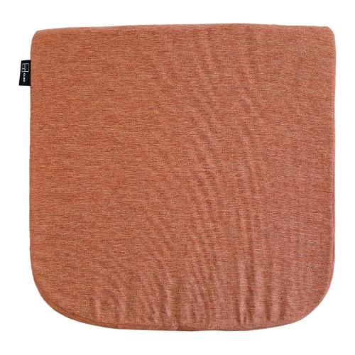Cuscino seduta misto cotone Net Carota 29 (47x46x4cm) Sfoderabile