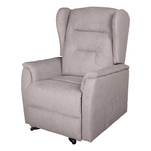 QUEEN Alzapersona Elettrica Poltrona relax Tortora