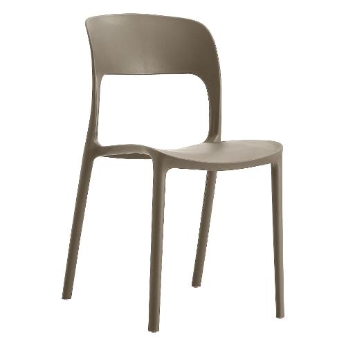 VALENTINA Sedia Tortora