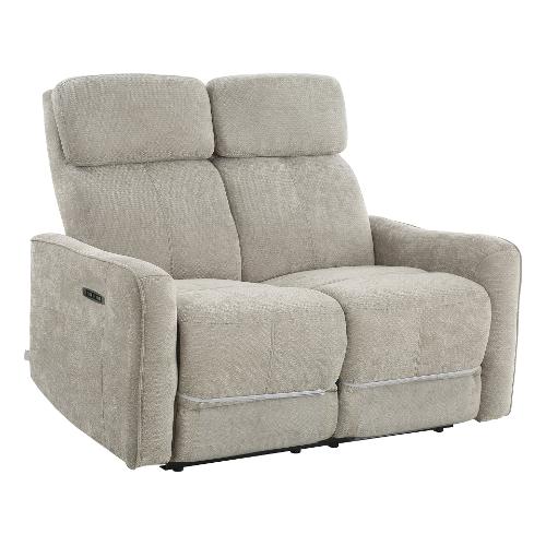 ICARO Elettrico Divano relax 2 posti lineare Tortora