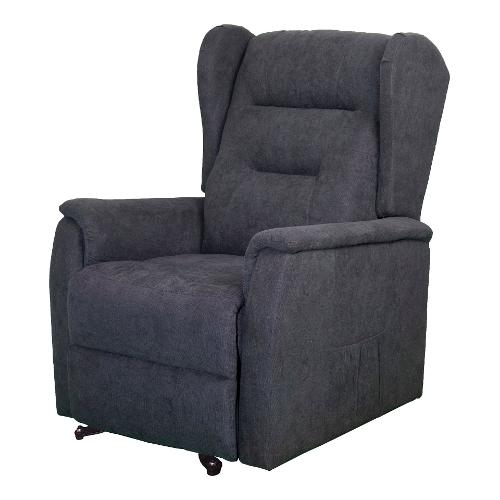 QUEEN Alzapersona Elettrica Poltrona relax 27 Grigio scuro