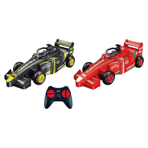 Radiocomando Auto Formula JR 2,4 GHz scala 1:24 (18cm) RADIOCOM Assortito 40749
