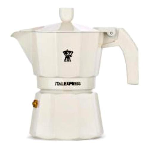 Caffettiera Alluminio 3 Tazze ITALEXPRESS Pastel Cream 1361V