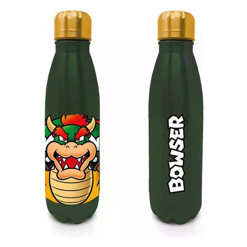 Bottiglia termica inox (540ml) Bowser Mini Cola SUPER MARIO Green e Gold MDB27749