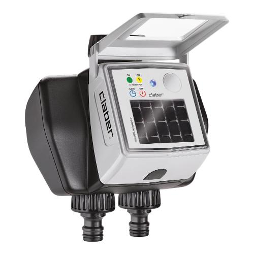 Programmatore per rubinetto Dual Bluetooth per microirrigazione goccia MYAQUASOLAR 8498