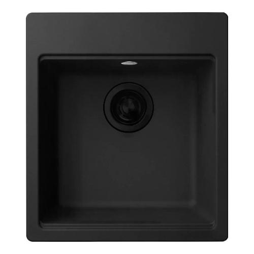 Lavello 1 vasca (45x51cm) TIME 102 Black edition Opaco LG210240BKM
