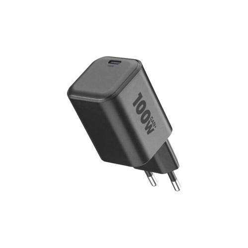 Caricabatterie USB Type-C 100W GaN+ Black ACHUSBC100WLAPSMLK