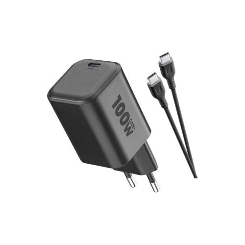 Caricabatterie USB Type-C 100W GaN+ Kit Black ACHKITGAN100WLAPK
