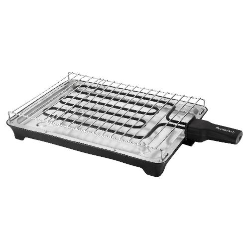 Griglia elettrica 2000W SPIEDINA New Black e Silver 118380042