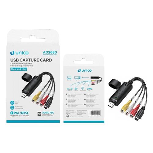 Scheda acquisizione video UNICO AD 2680 Black