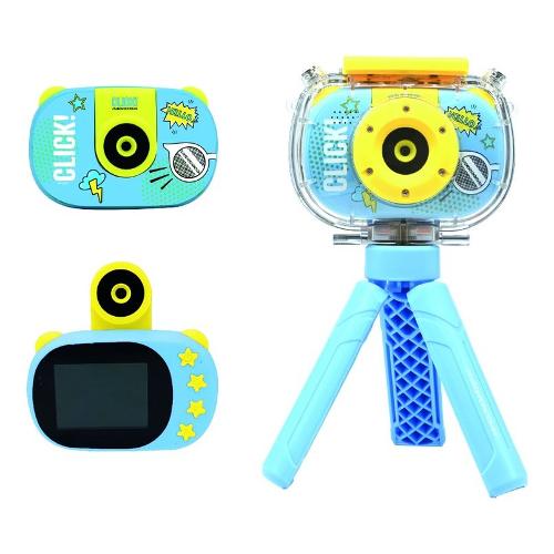 Fotocamera compatta 1Mpx RADIOCOM Click! 3 Blue e Yellow 35922