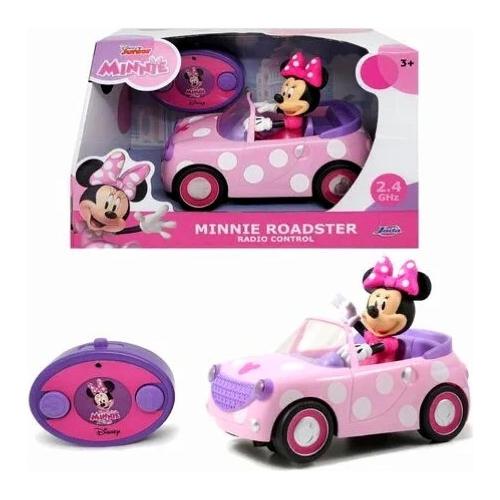 Radiocomando Roadster 2,4 GHz scala 1:32 (14cm) DISNEY MINNIE Rosa 9336833314R00