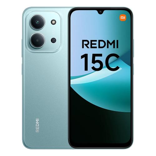Smartphone 6,9" REDMI 15C 5G Mint green ( 256GB Ram 4GB 6000 mAh )