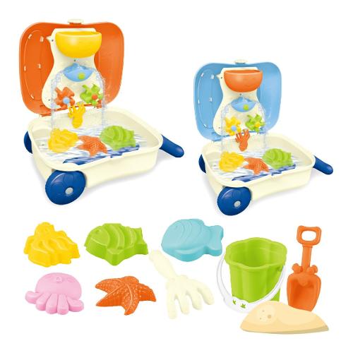 Set spiaggia trolley deluxe con accessori SUNDAY Assortito 47061