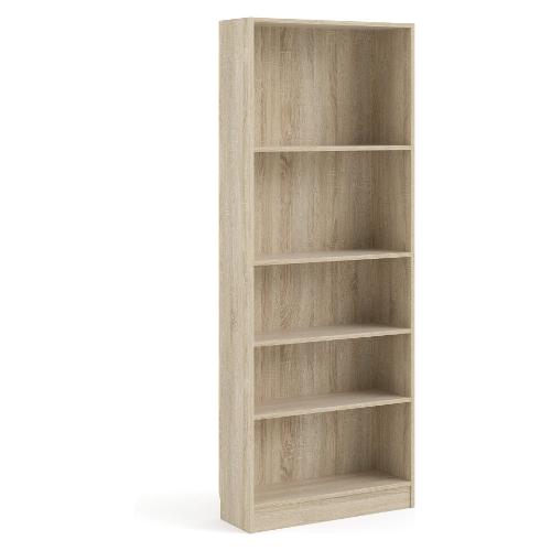 BASIC Libreria Oak (80 x 205 h cm) Mobile KIT