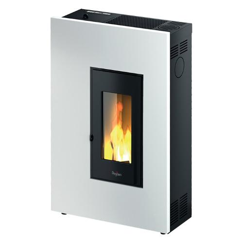 Stufa pellet 5,1kW MADISON 5 T2 White 5 stelle Classe A+ 7025144