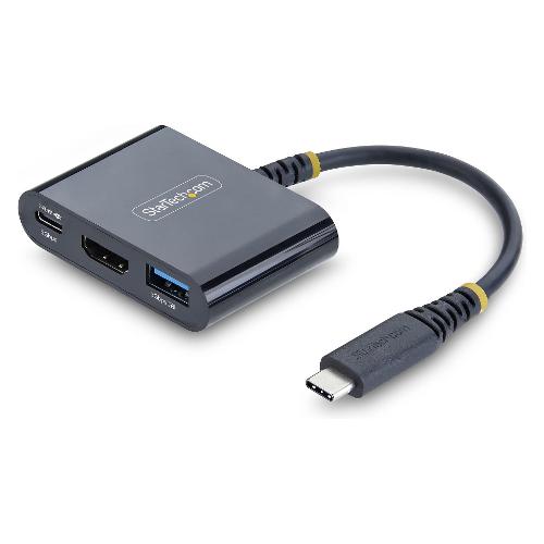 HUB 3 in 1 Black 168B USBC MULTIPORT