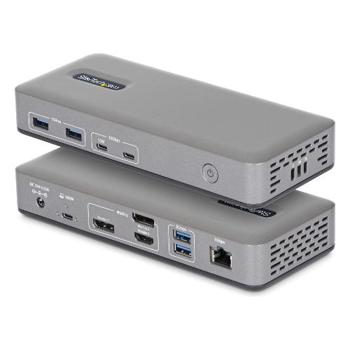 HUB 5 in 1 Docking Station Triple Monitor Gray 199UE USBC DOCK