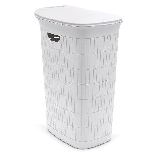 Porta biancheria Plastica riciclata (36Lt) DOMUS HOME COLLECTION Bianco 90900