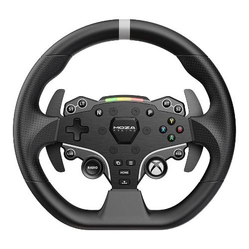 Volante simulatore guida ESX Steering Wheel Black RS052