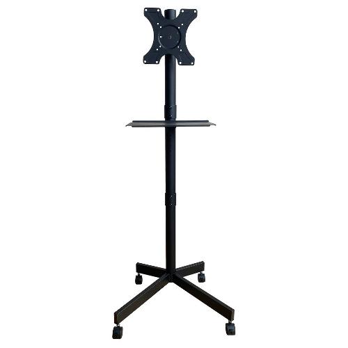 Supporto monitor TV pavimento ( 40 Kg ) VESA 300 x 300 Trolley Black ICA TR201