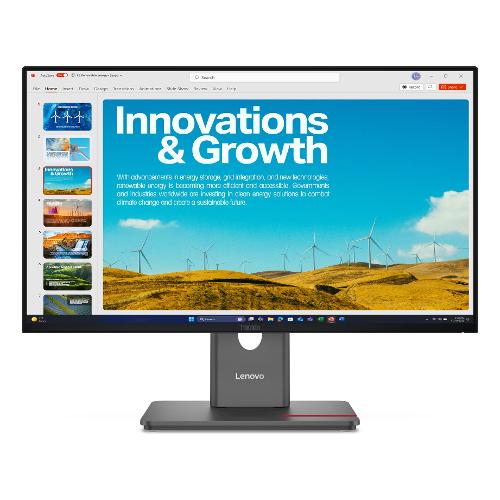 Monitor 23,8" ( IPS 2560x1440 QHD 2K 120Hz ) THINKVISION P24QD 40 Eclipse black 64B1GAT1EU