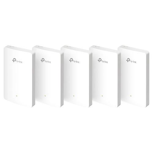 Set access point OMADA AX1800 Dual Band PoE White (5pz) EAP615 WALL 5 PACK