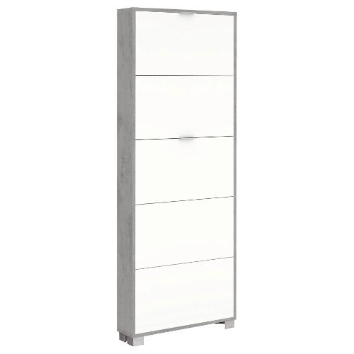 QUADRANTE 15 Paia Scarpiera Cemento e Bianco neve