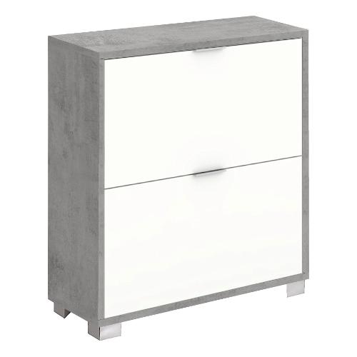 QUADRANTE 12 Paia Scarpiera Cemento e Bianco neve