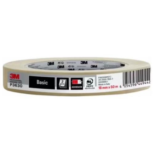 Nastro mascheratura P3630 (18mm x 50m) per uso interno BASIC Beige 7100309066