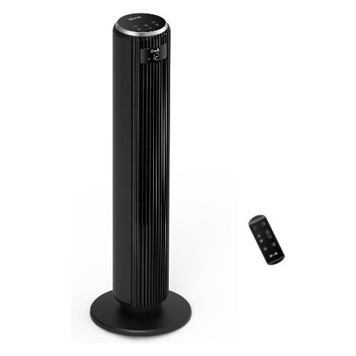 Ventilatore Pavimento TEMPSENSE 36 DC Black LTF F362 KEUR 26W