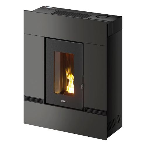 Stufa pellet 13,7kW MITHOS Plus 14 PS T2 Antracite 5 stelle Classe A+ 7023092