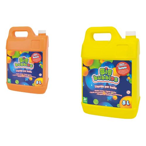 Ricarica bolle di sapone (5Lt) BIG BUBBLES Assortito 42038