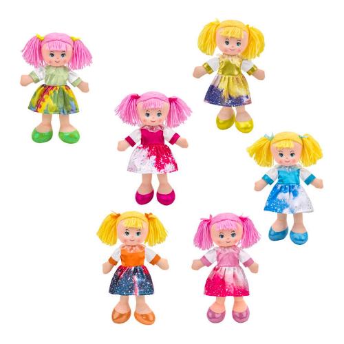 Bambola My Sweety in stoffa (30cm) W’TOY Assortito 42460