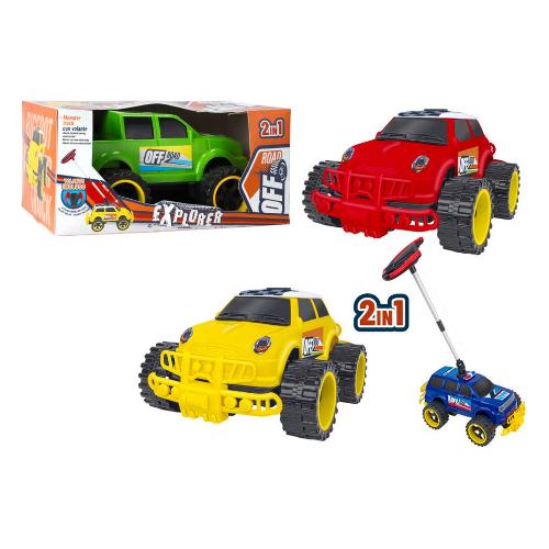 Automodello Monster Truck 2in1 con asta volante 50 cm BIG ROAD Assortito 41579