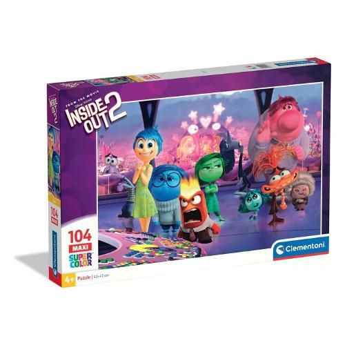 Puzzle 104 pz Maxi Super Color 4-6a (62x42cm) Assortito 87792-81344