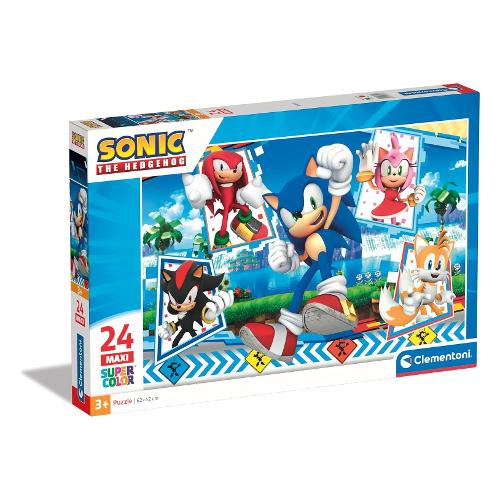 Puzzle 24 pz Maxi Super Color 3-5a (62x42cm) Assortito 87794-81343