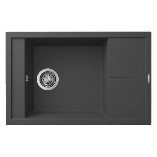 Lavello 1 vasca (78x50cm) UNICO 305 Antracite Opaco LGU30559