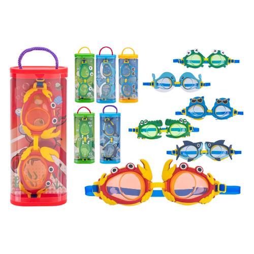 Occhiale nuoto Animaletti (taglia 3-6 anni ) W’TOY Assortito 42730
