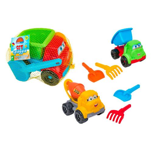 Camion o betoniera con accessori sabbia ESTATOYS Assortito 42245