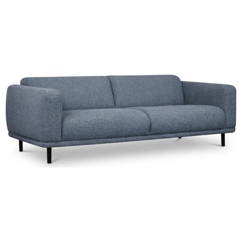 BALENA Divano 2 posti lineare Aragon 72 Grigio chiaro