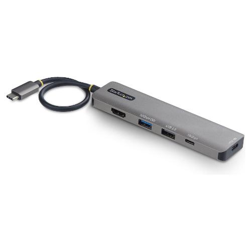 HUB 3 in 1 Gray 164B USBC MULTIPORT