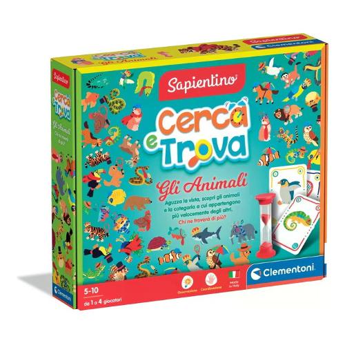 Gioco educativo Cerca e trova gli animali 5-10a SAPIENTINO 16700